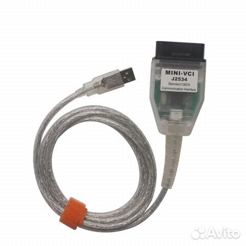Mini VCI кабель для Lexus/Toyota TI. Minivci J2534