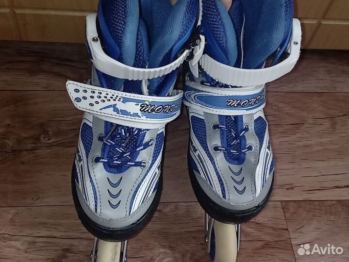 Роликовые коньки и защита