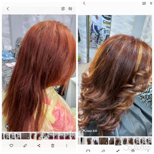 Услуги парикмахера женские стрижки