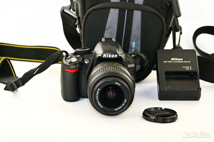 Nikon D3100 14.2MP цифрозеркалка Kit AF-S VR 18-55