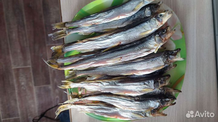 Корюшка вяленая зубатка (Камчатка )