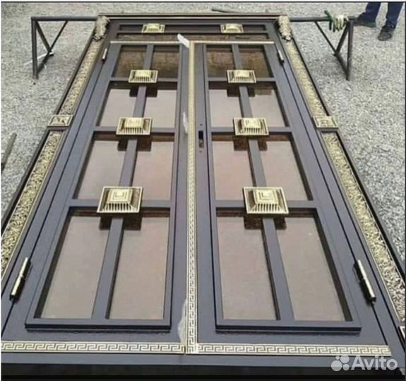 Ворота художественная ковка