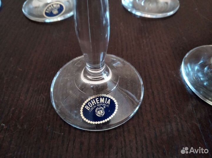 Бокалы фужеры Bohemia