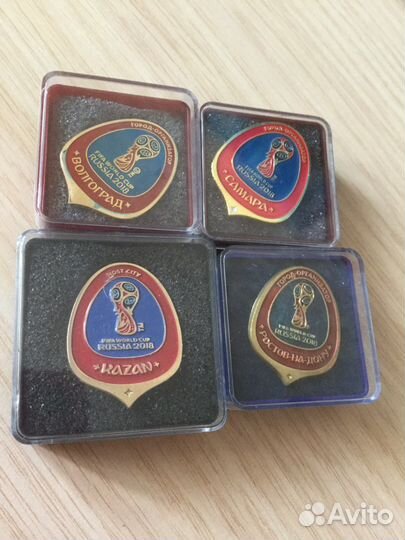 Значки Чемпионат Мира по футболу 2018