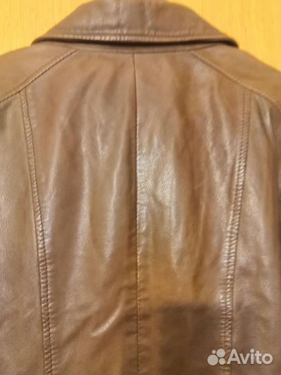 Куртка кожаная (Massimo Dutti) оригинал 42- 44