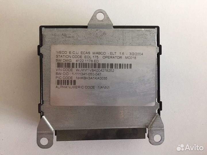 Блок управления ecas Wabco 4461702010