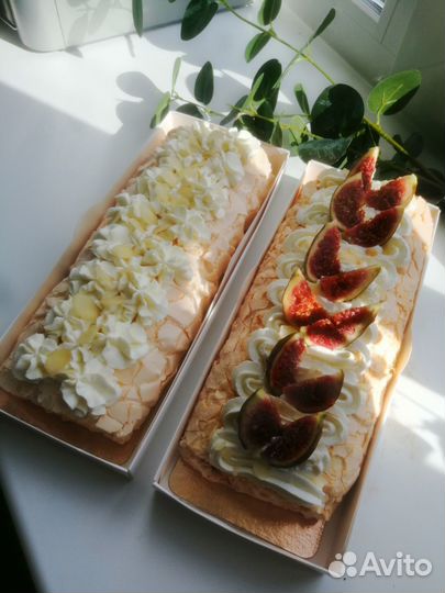 Меренговые рулеты Капкейки Цифры