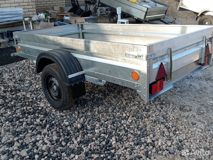 Прицеп 2,5*1,31м Цинк усиленный с подрамником