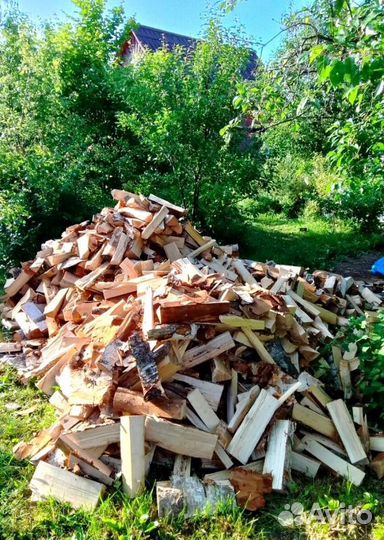 Дрова колотые Береза