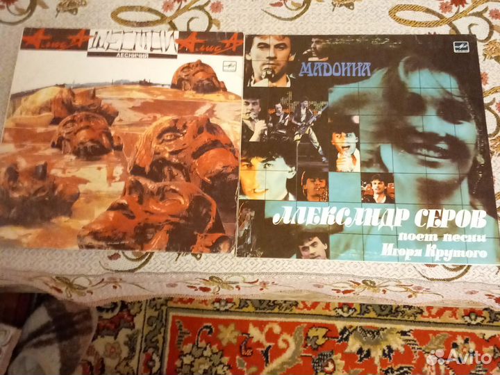 Граммпластинки фирмы мелодия