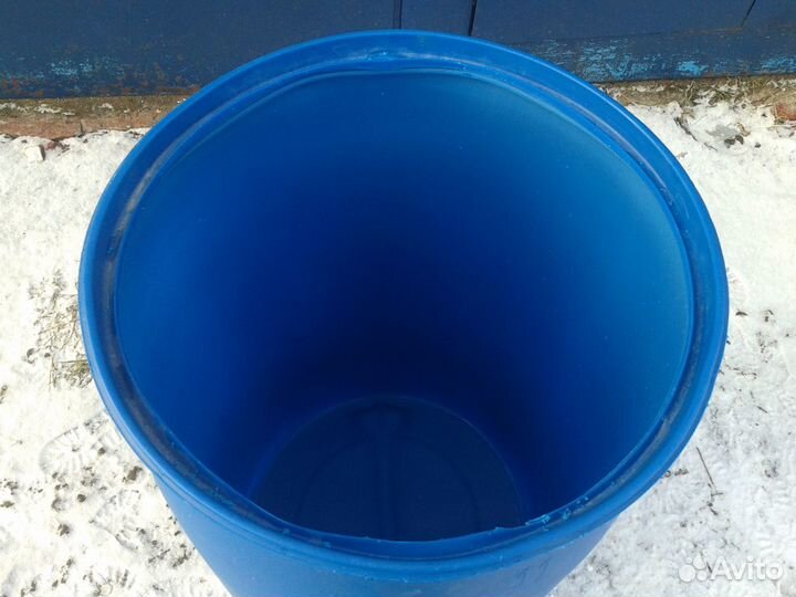 Бочка пластиковая пищевая б/у 127 л, 200 л