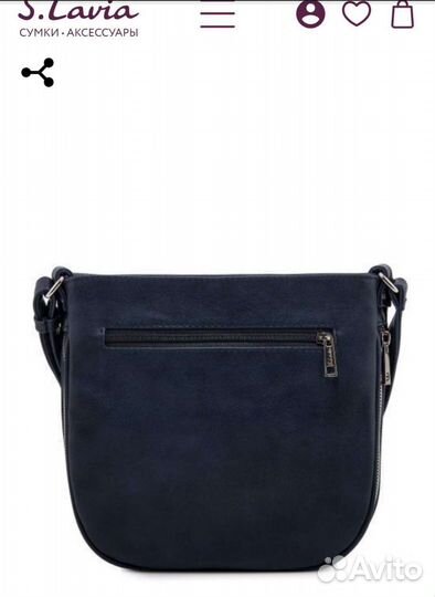 Сумка женская, замша