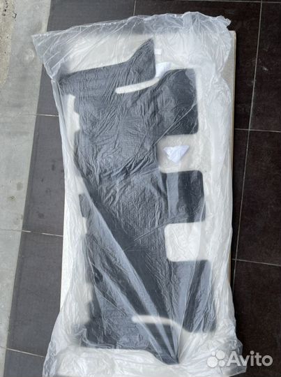 Коврики для багажника и 3 ряда KIA sorento