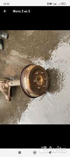 Задний мост Nissan caravan e 23