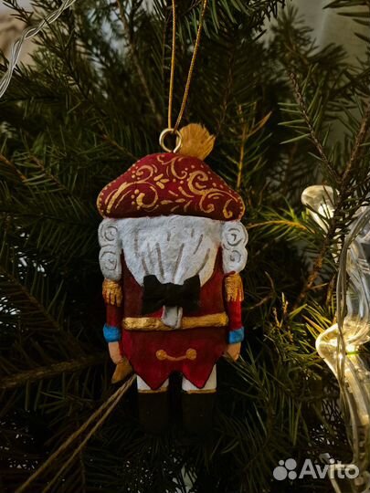 Ватная игрушка. Щелкунчик