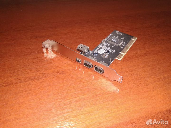 PCI 4 порта Firewire ieee 1394