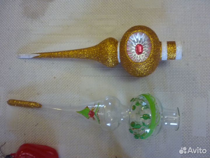 Елочные игрушки СССР, наконечники елки