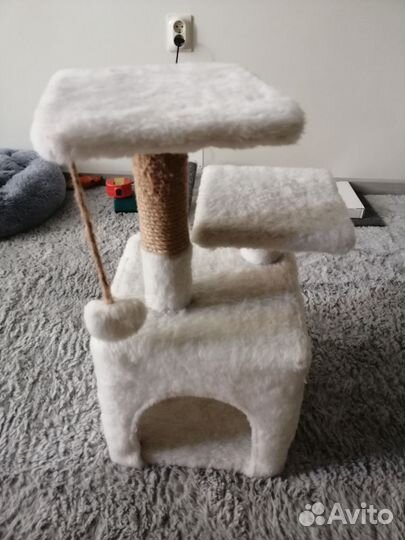 Когтеточка домик для кошки