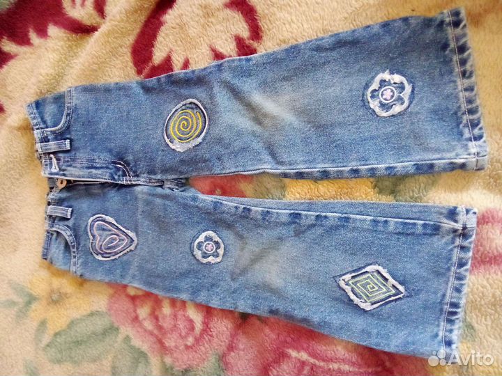 Джинсы для девочки новые