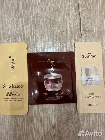 Пробники The History Of Whoo,Sulwhasoo,O Hui,Sum37
