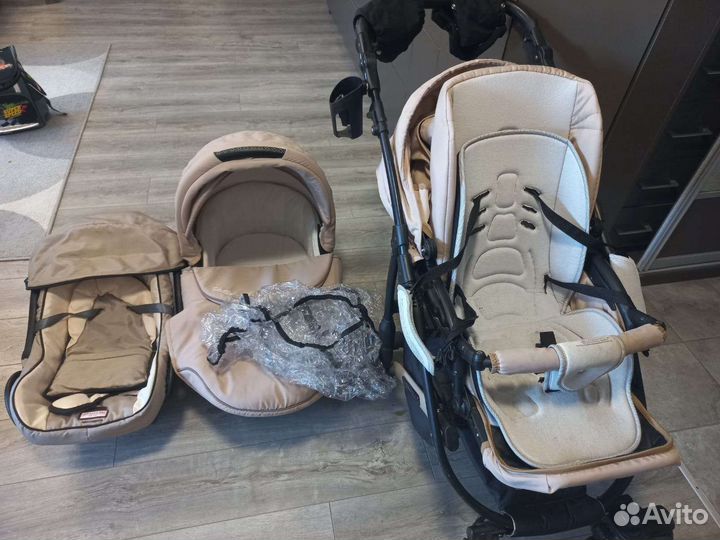 Коляска camarelo 3 в 1