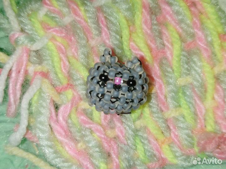 Котик из бисера