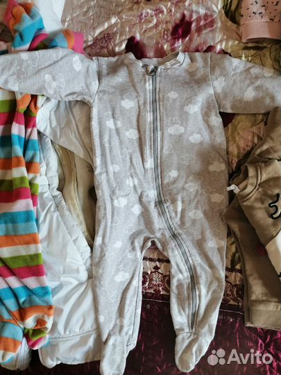 Вещи пакетом на девочку 68-74