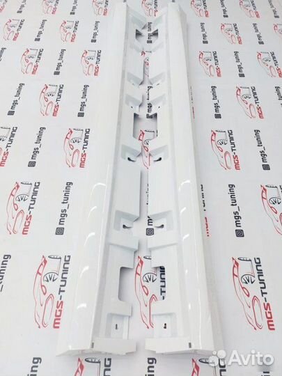 Накладки порогов Mercedes GLE C167 AMG оригинал