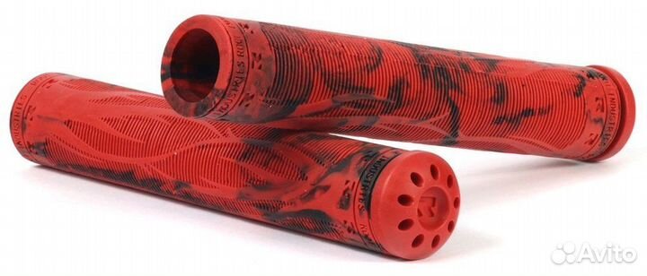 Грипсы root industries Grips R2 Red-Black Kra756