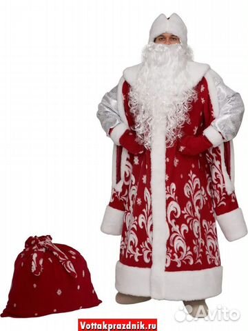 Костюм Деда Мороза и снегурочки