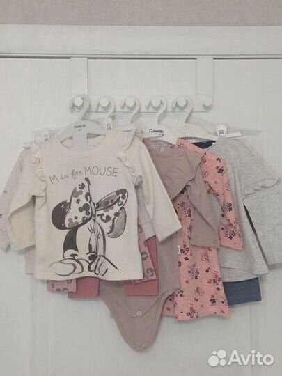 Фирменные вещи пакетом для девочки 74