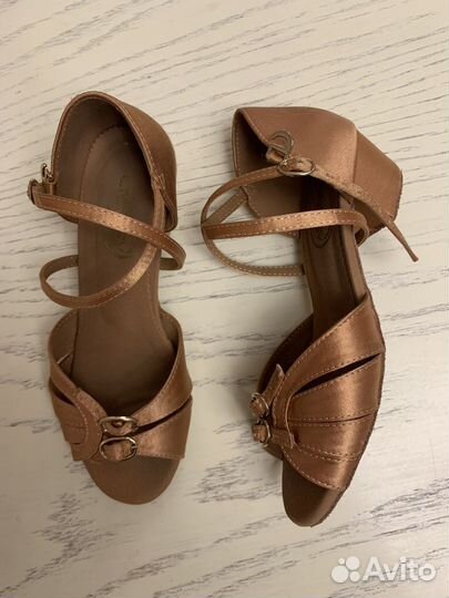 Туфли босоножки для танцев 34