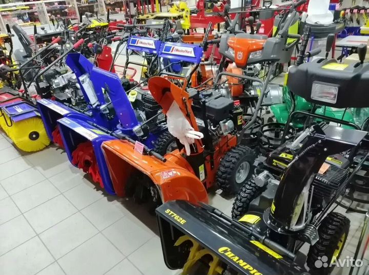 Снегоуборщики Alaska в ассортименте