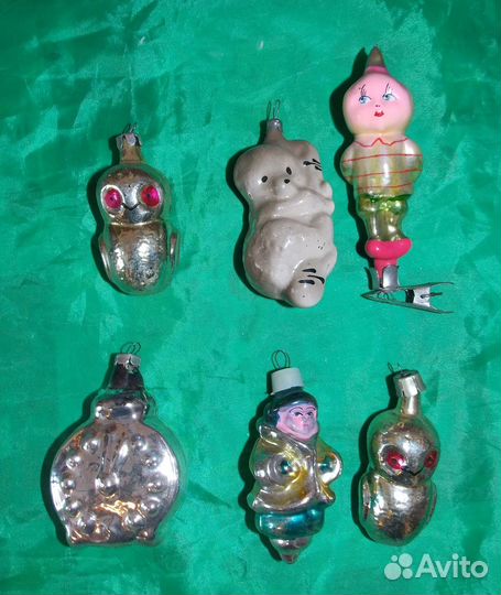 Елочные игрушки СССР