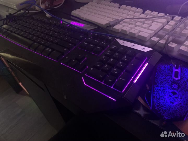 Игровая клавиатура и мышь 2 комплекта