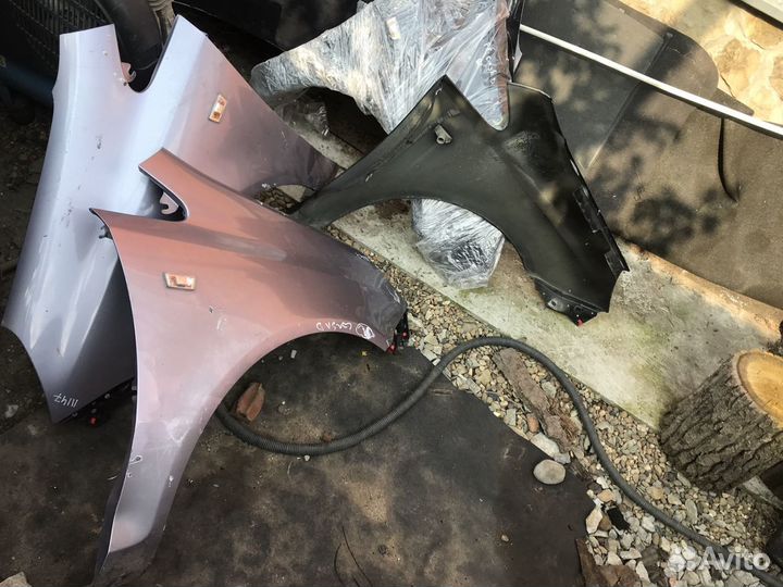 Передние крылья на опель корса D