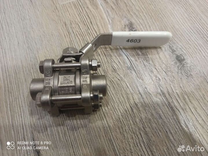 Шаровый кран AWH 1.4408