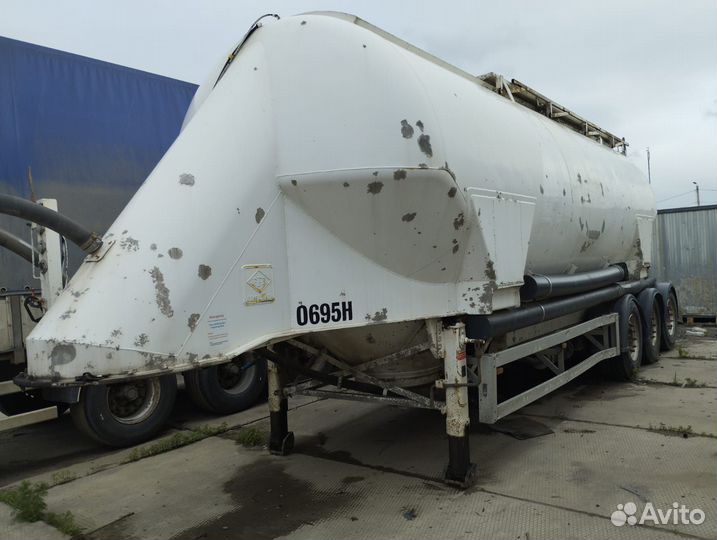Полуприцеп цементовоз Feldbinder EUT 37.3-2-1, 2002