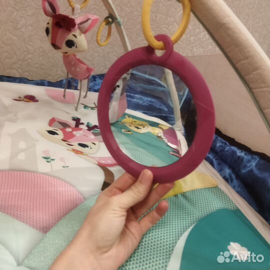 Развивающий коврик Карусель и мини на люльку