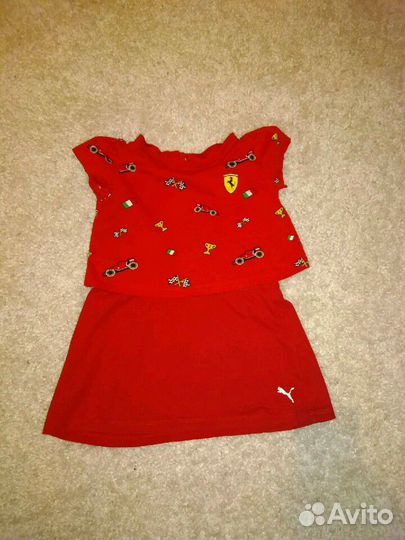 Платье puma ferrari
