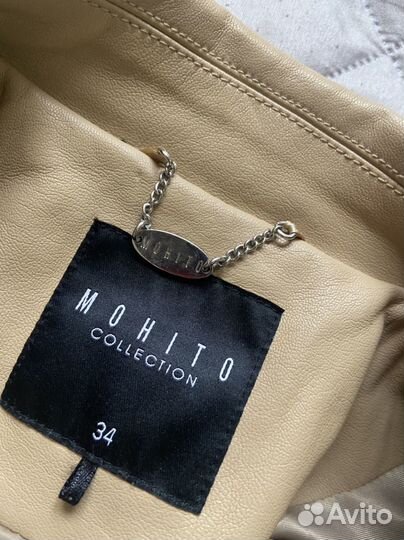 Куртка кожаная 40 42