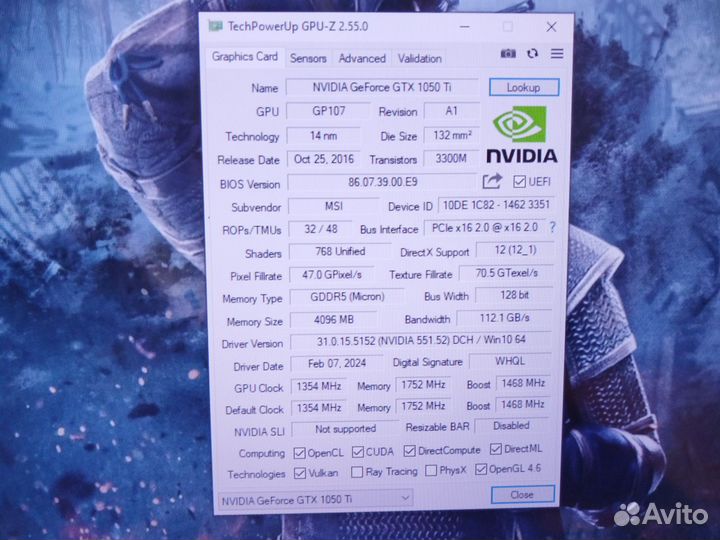 Пк AMD FX6100/6ядер/8Гб/ssd240/hdd500/GTX1050Ti4Гб