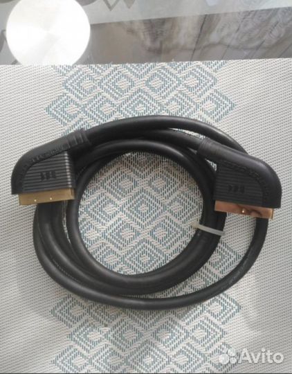 Новый кабель Скарт 2м