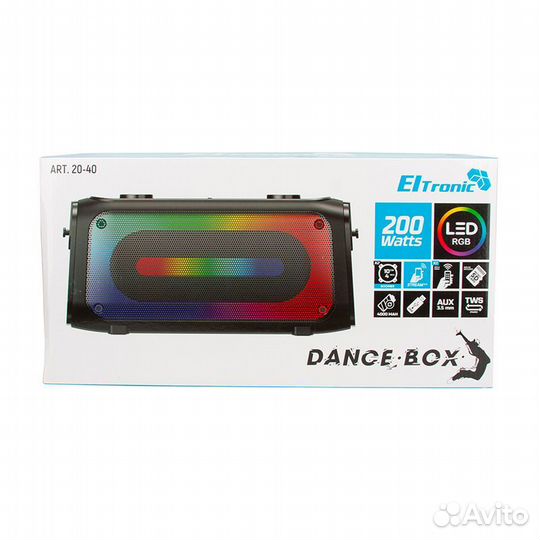 Колонка eltronic 20-40 dance BOX 200