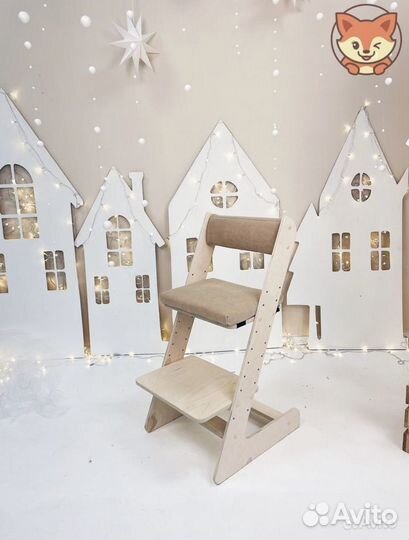 Стул шлифованный Фоксик