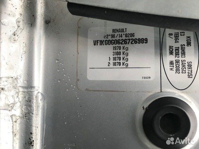 Разбор на запчасти Renault Laguna 2