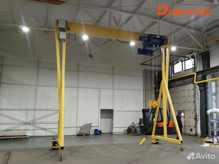 Кран козловой мпу передвижной стандарт