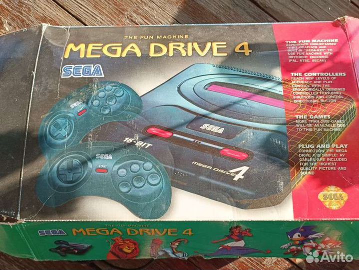 Sega мега драйв 4