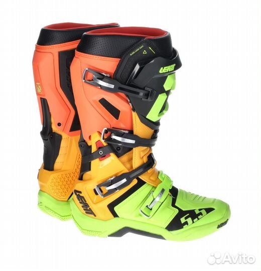 Мотоботы Leatt Boot 5.5 Flexlock Сitrus 2024