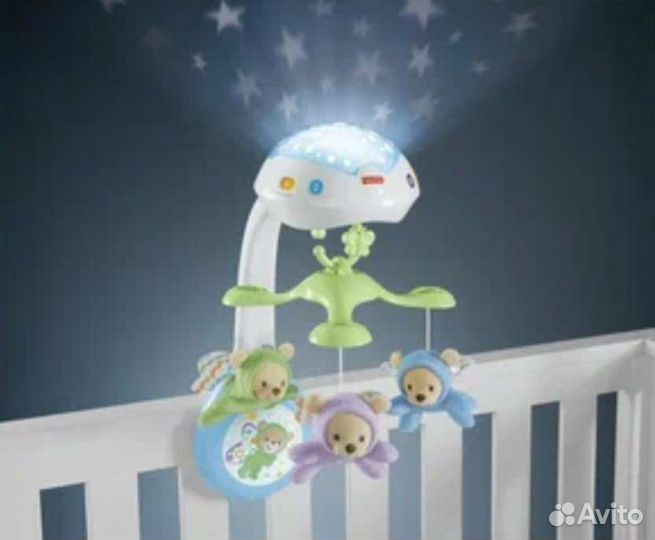 Мобиль на кроватку fisher price